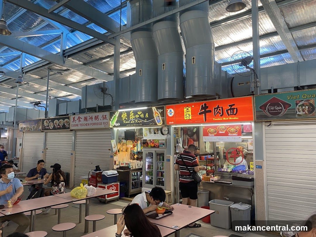 Food Stalls in a Market