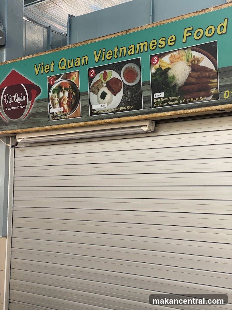 Vietnamese Food Menu
