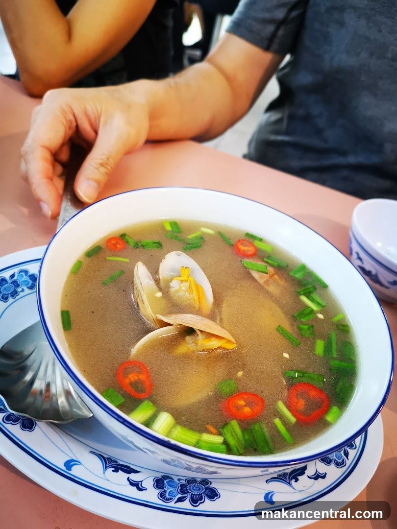 Bowl of Clam Soup