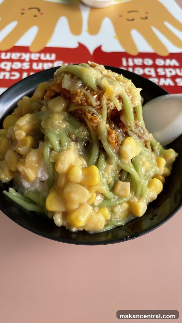 Cendol with Corn