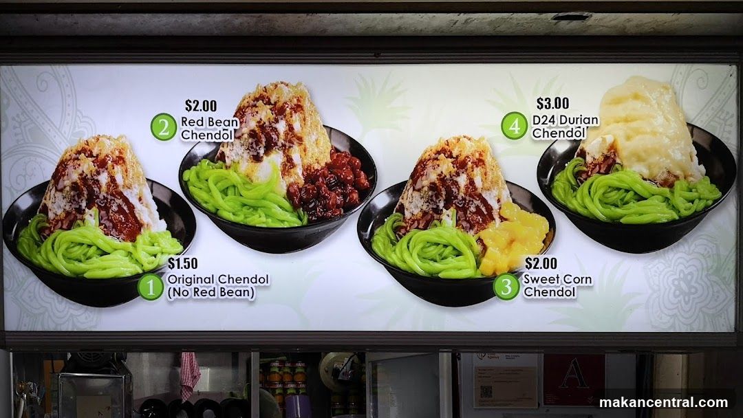 Chendol Menu