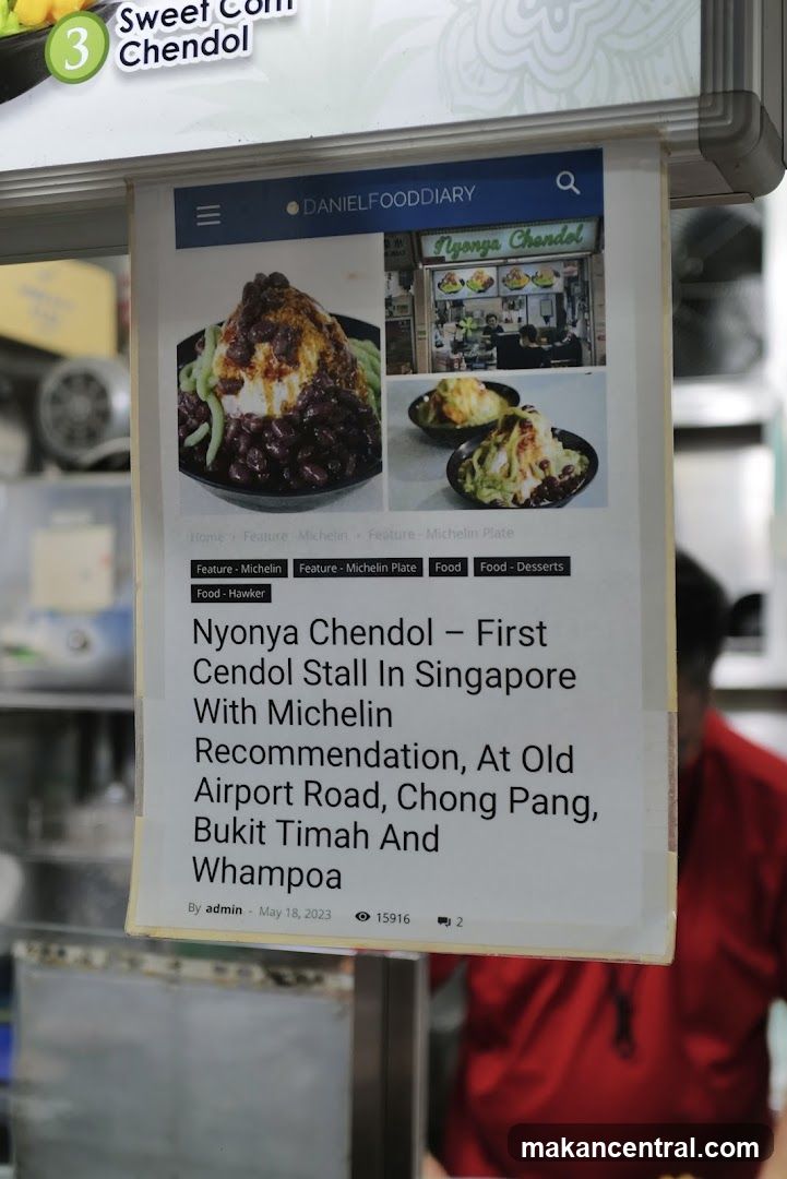 Nyonya Chendol Article