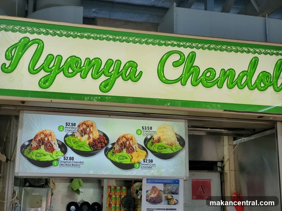 Nyonya Chendol Menu