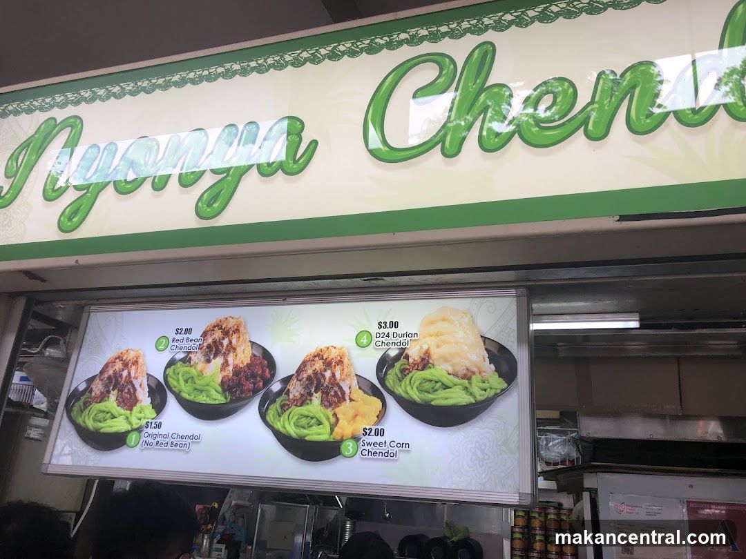 Nyonya Chendol Menu