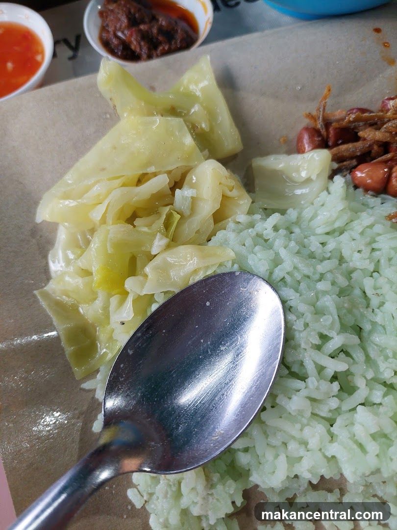 Nasi Lemak with Side Dishes