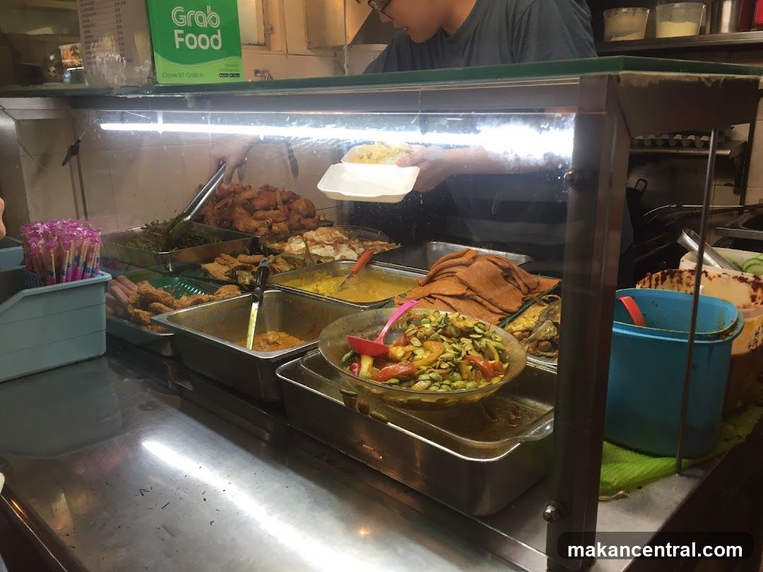 Food stall display