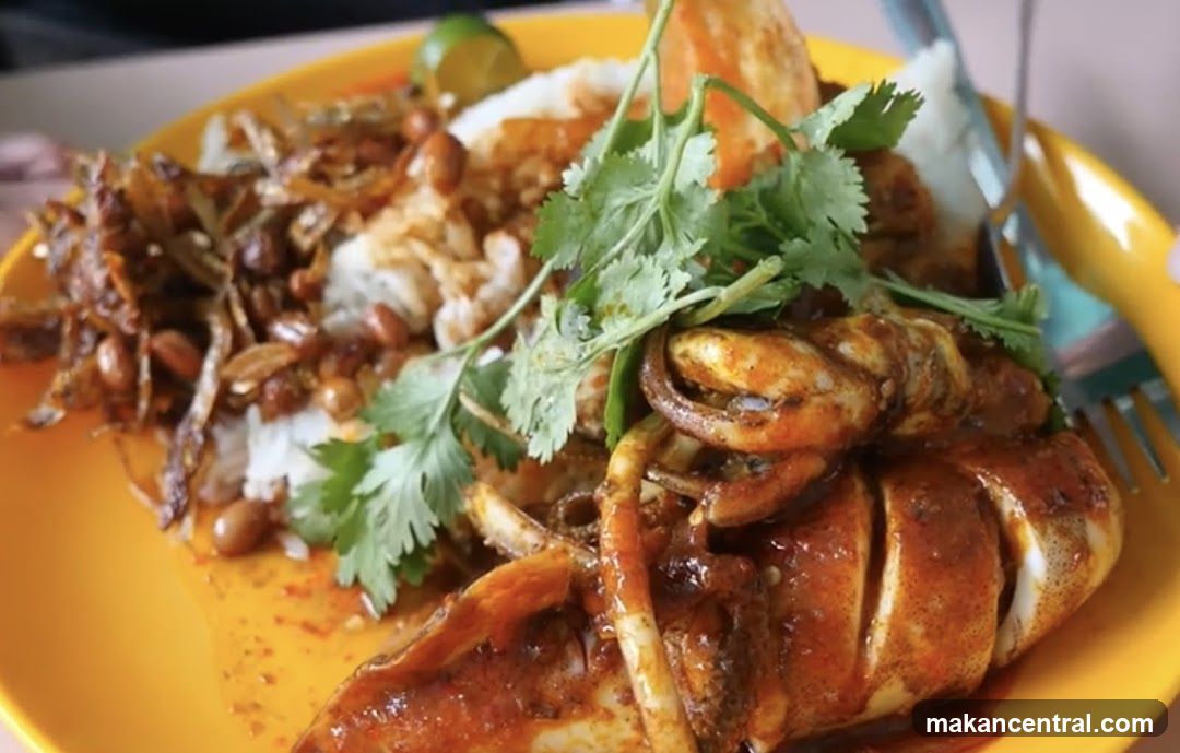 Squid and Anchovy Rice Dish