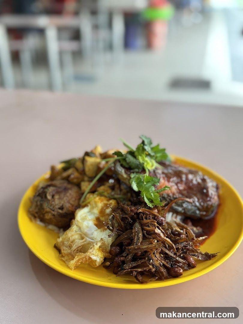 Nasi Lemak Dish