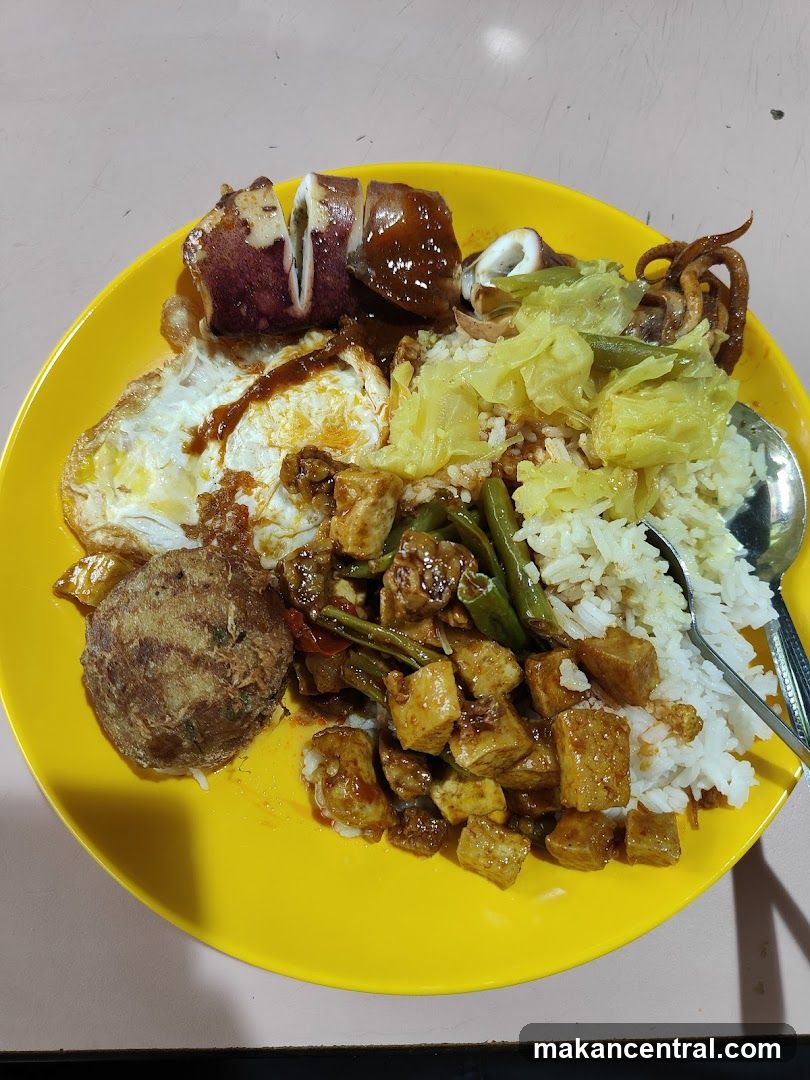 Plate of food