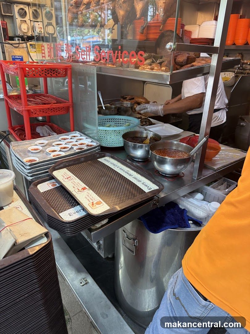 Self-Service Food Stall