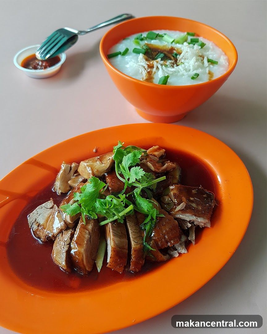 Duck and Congee