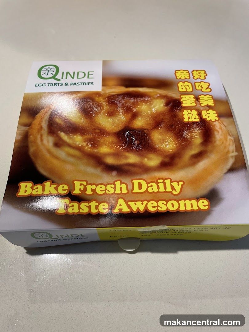 Qinde Egg Tarts & Pastries Box