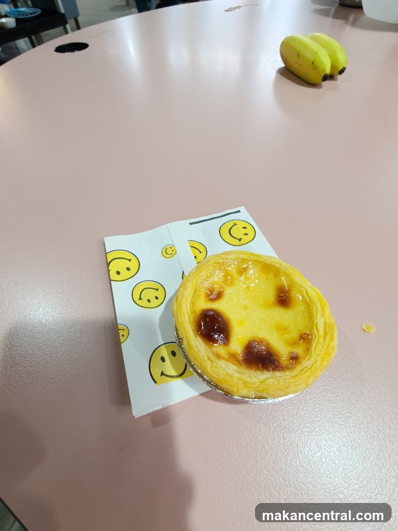 Egg Tart and Bananas