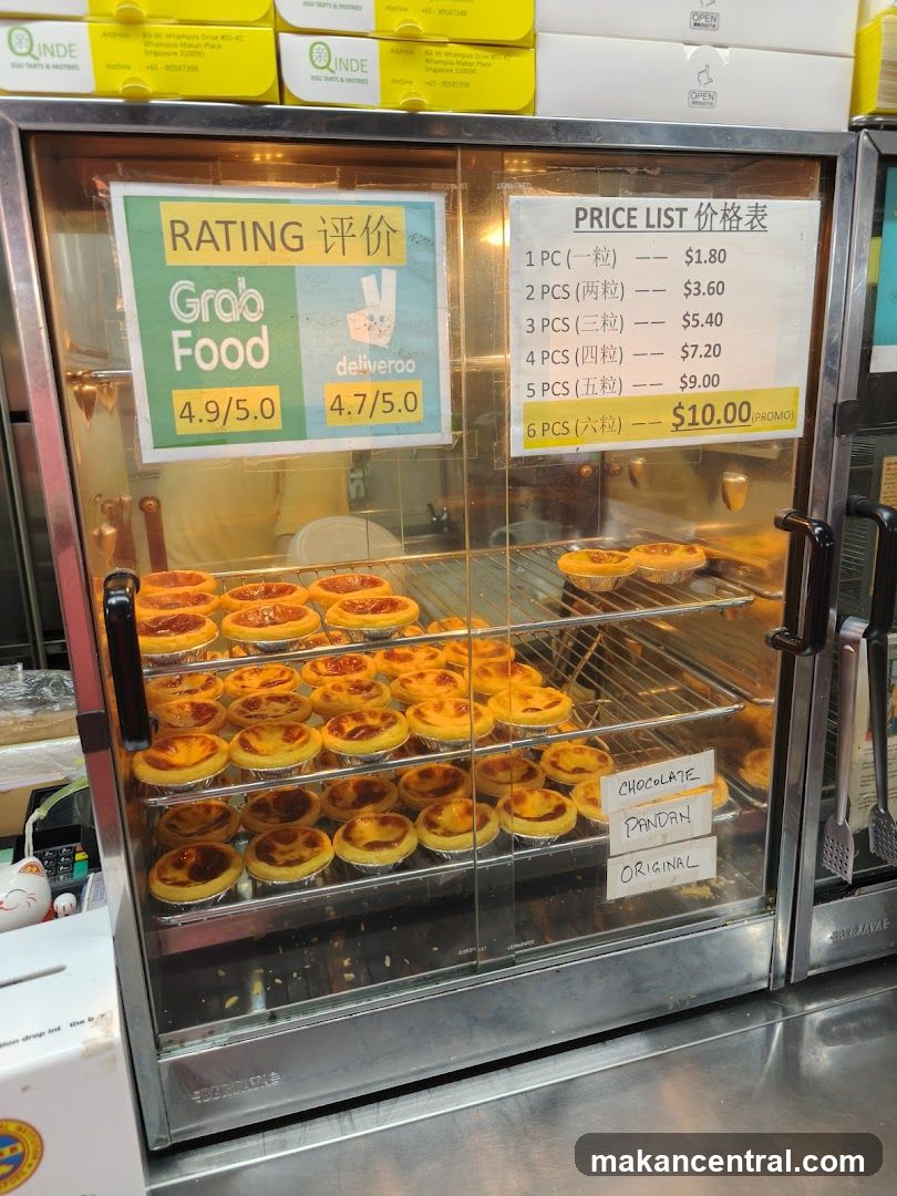Egg Tarts Display