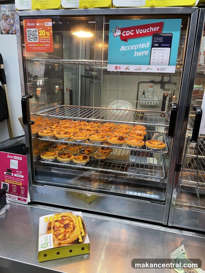 Egg Tarts Display