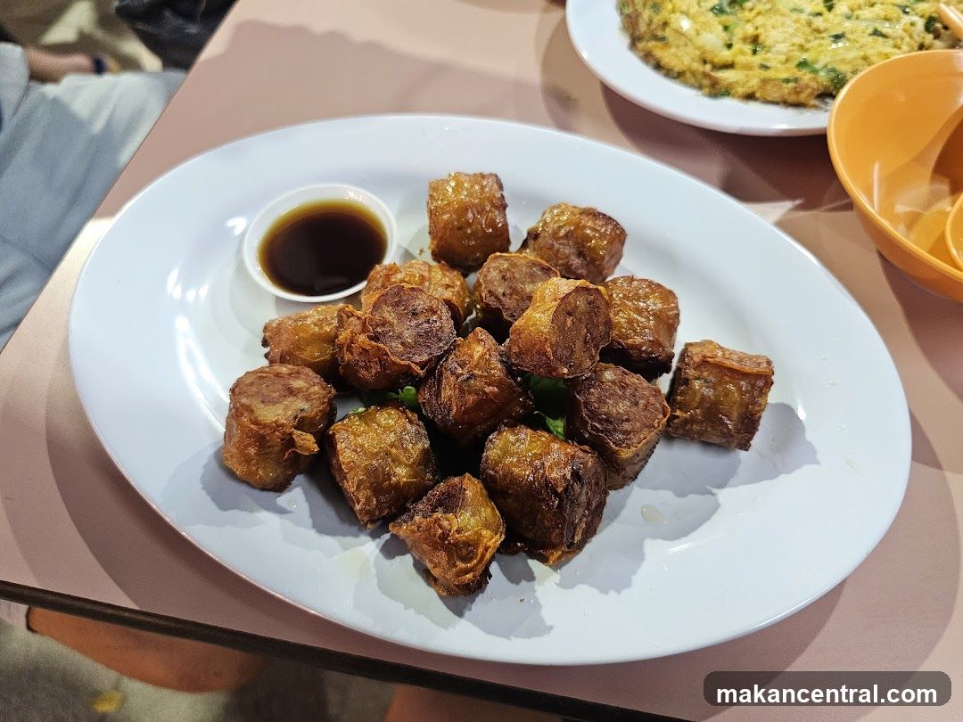 Fried Rolls with Dipping Sauce