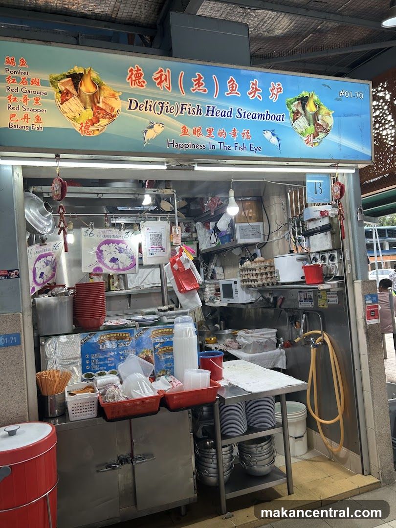 Deli(Jie) fish head steamboat 德利鱼头炉