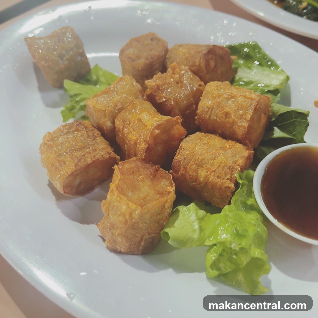 Fried Rolls with Dipping Sauce
