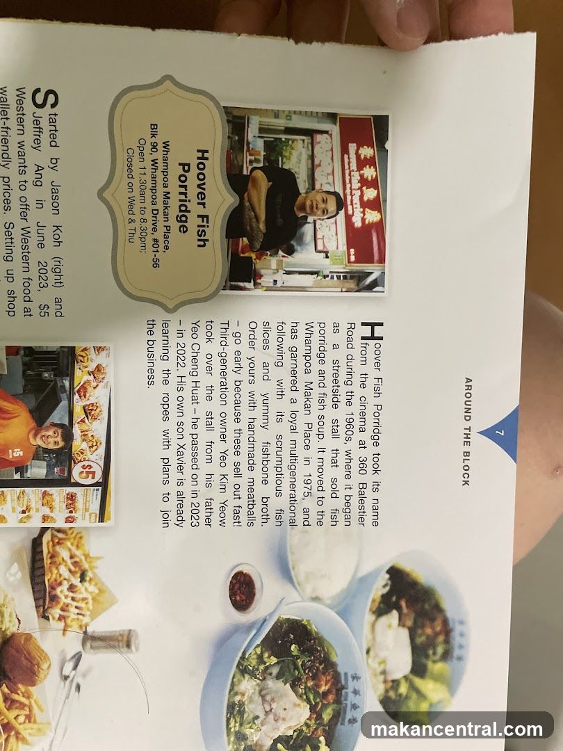 Hoover Fish Porridge Article
