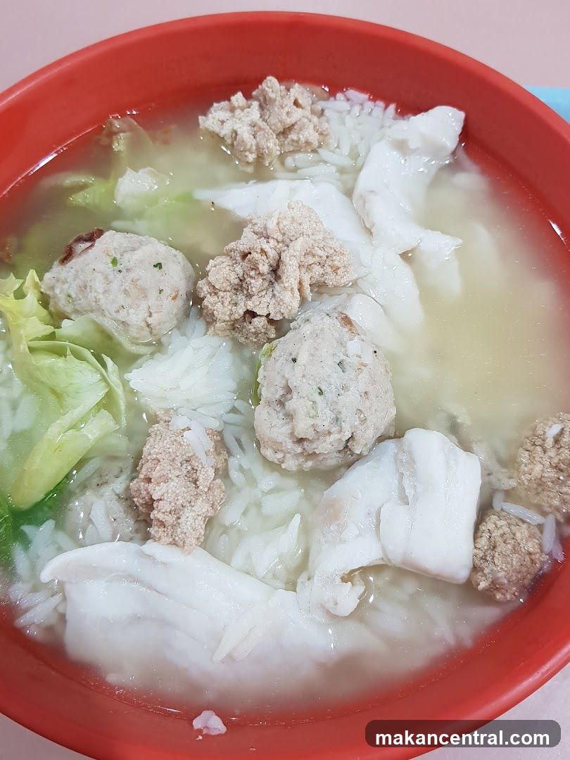 Fish and Pork Congee