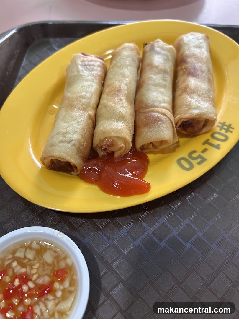 Spring Rolls with Dipping Sauce