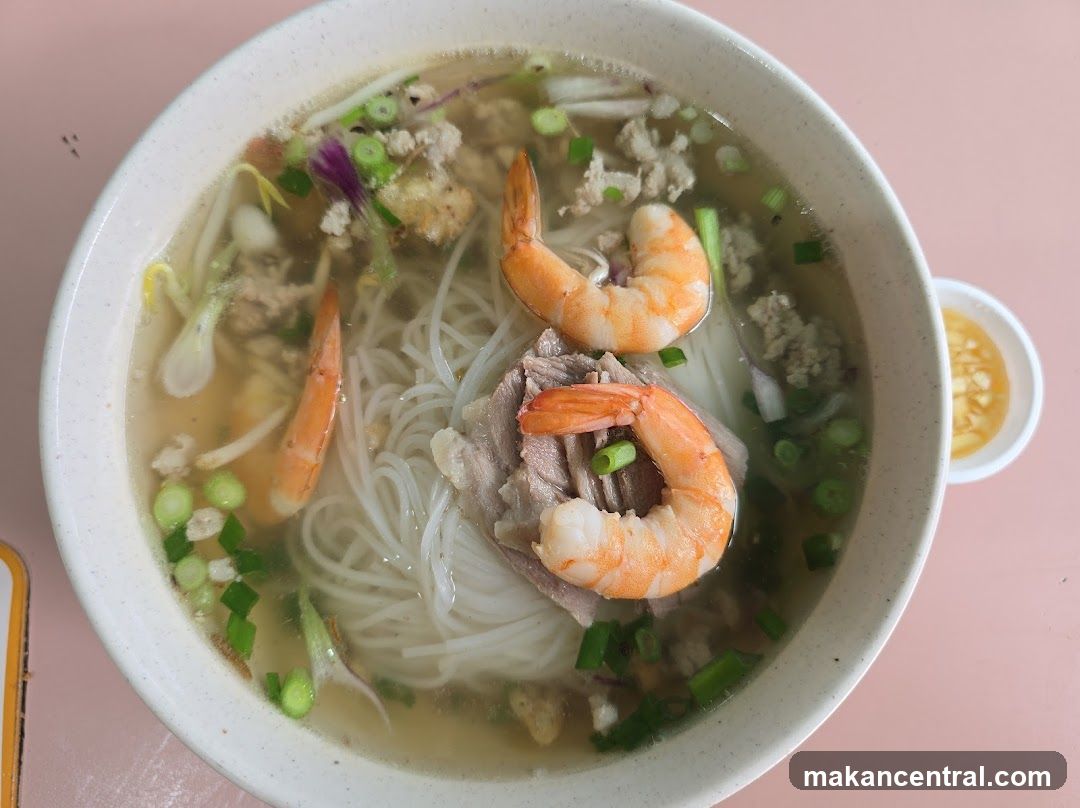 Shrimp and Pork Noodle Soup
