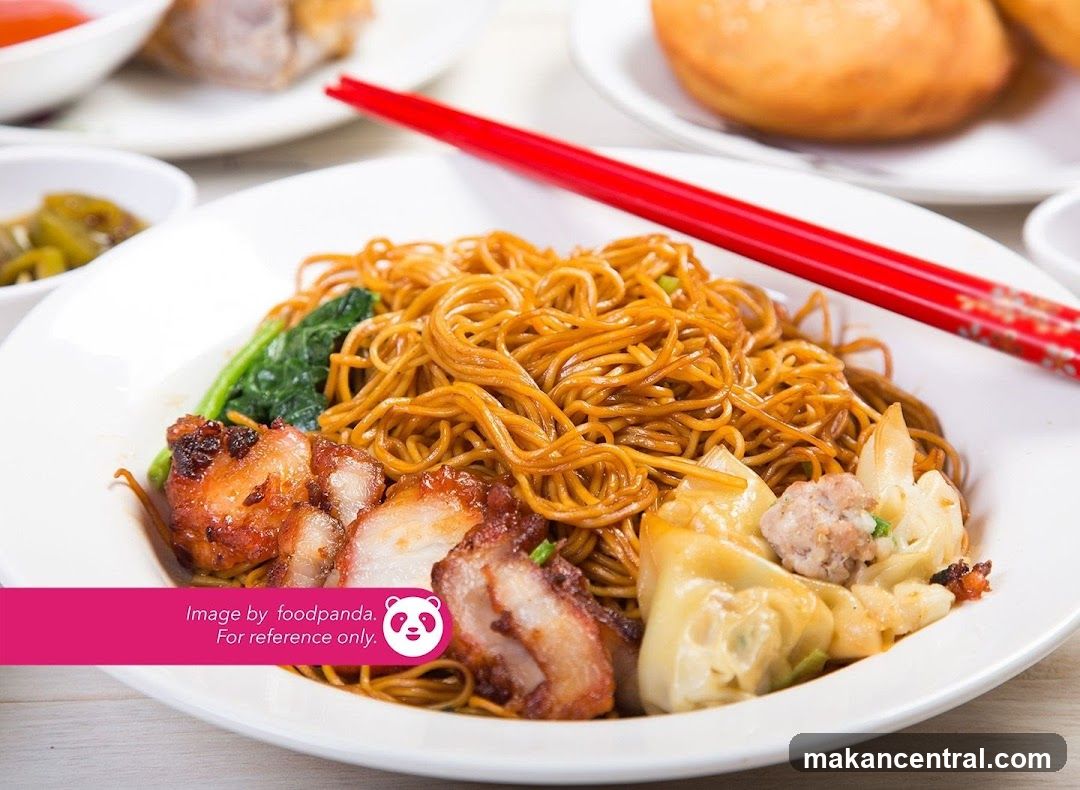 Noodles with Char Siu and Wontons