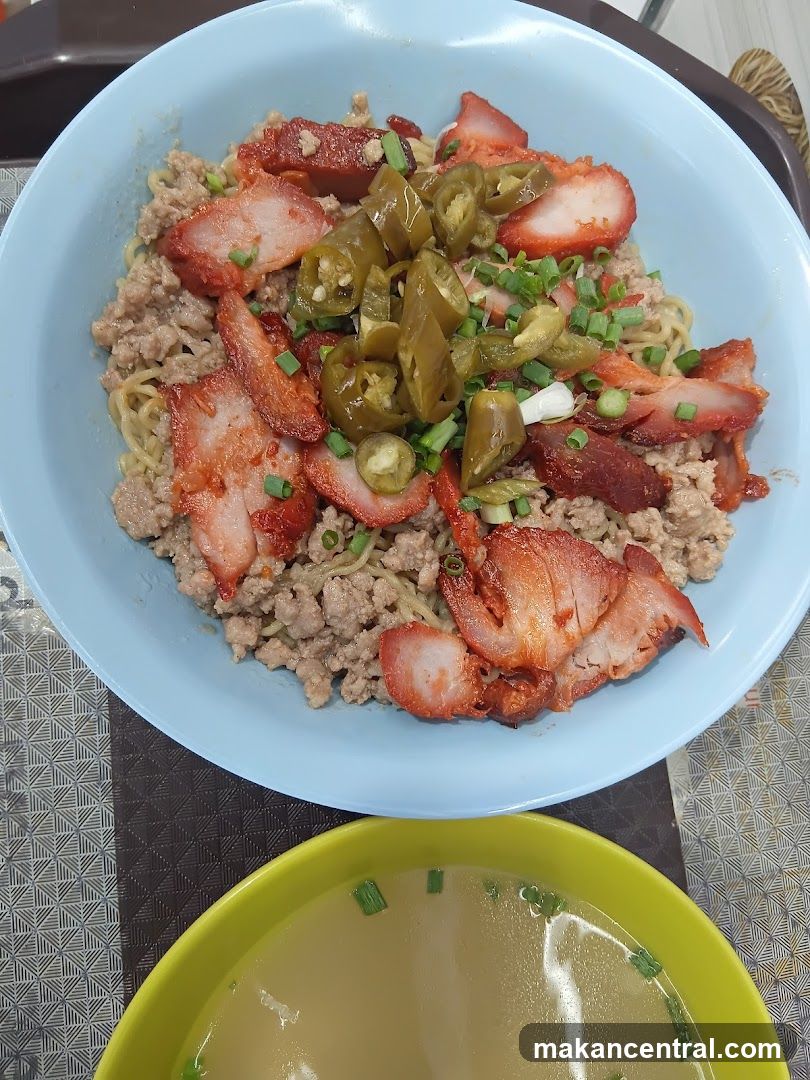 Noodles with Char Siu and Chili