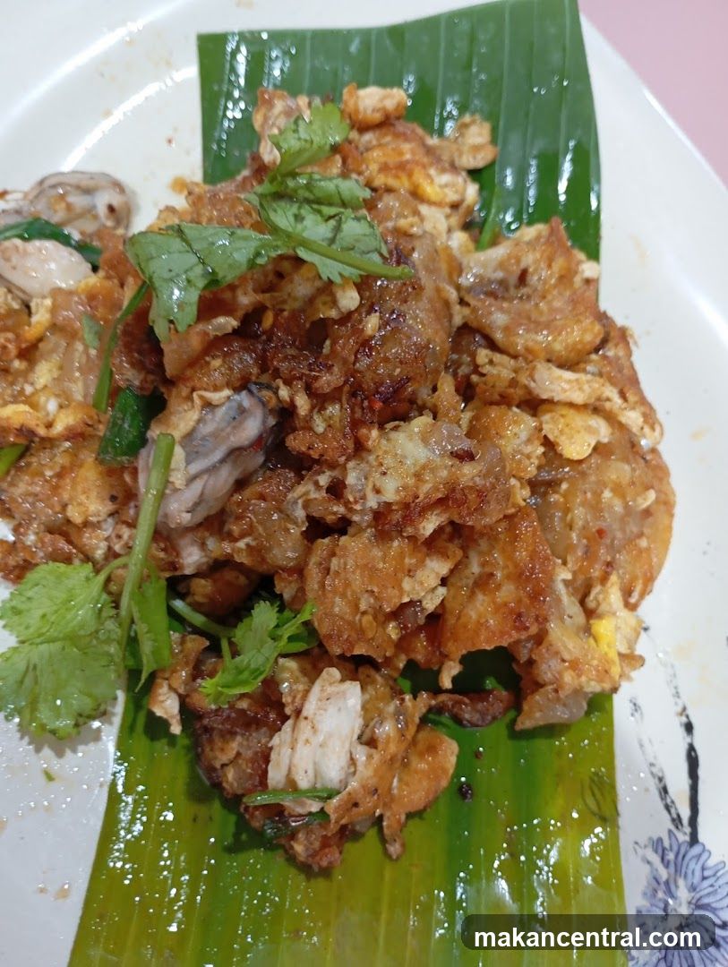 Oyster omelet