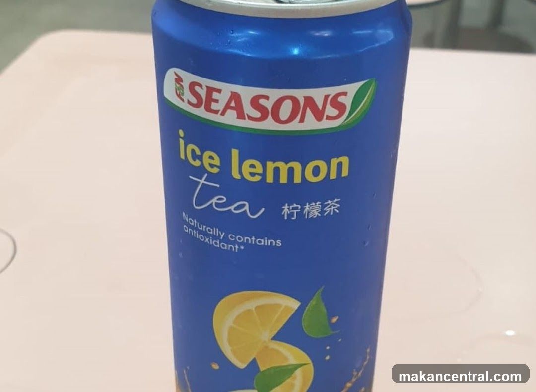Seasons Ice Lemon Tea Can