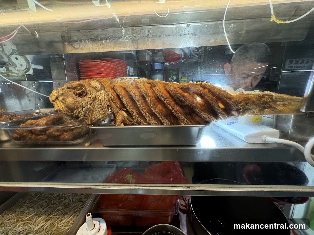 Fried Fish Display