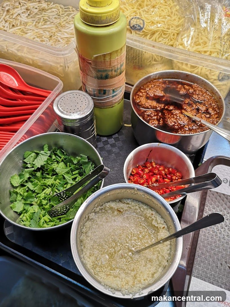 Condiments and Noodles