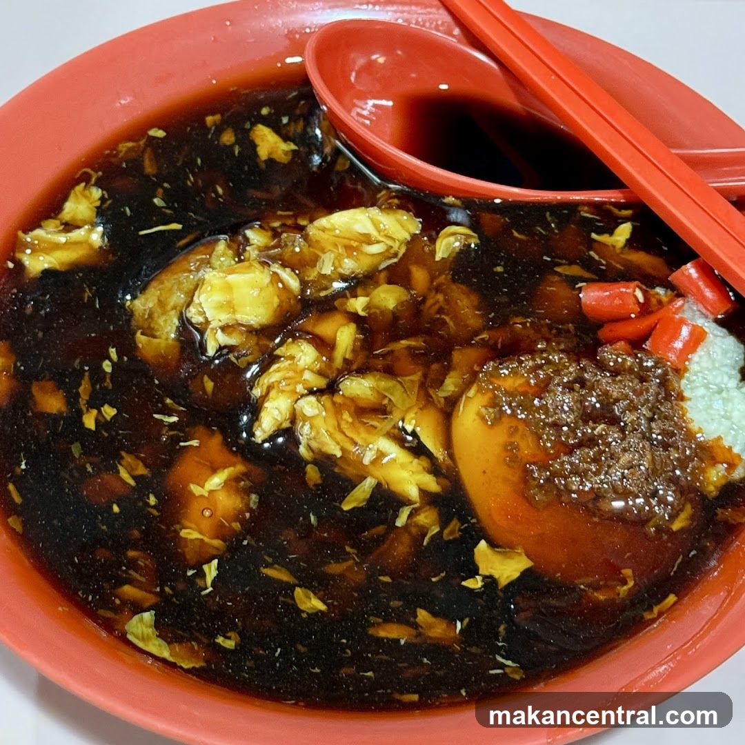 Braised Egg and Chicken Dish