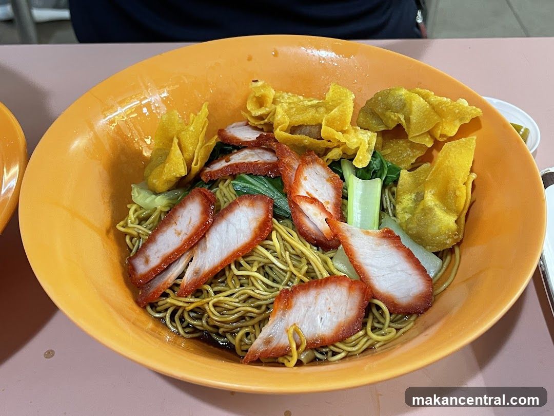 Noodles with Char Siu and Wontons