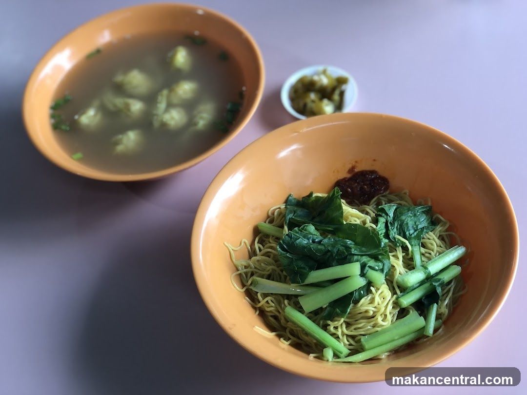 Noodles and Wontons