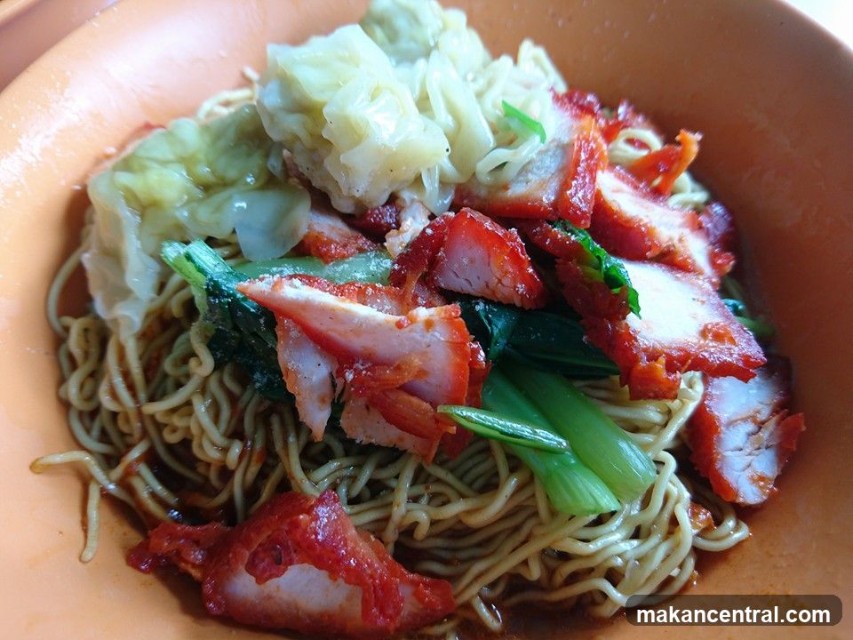 Noodles with Char Siu and Wontons