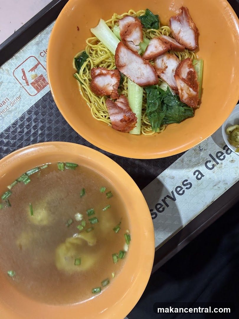 Noodles with Char Siu and Soup