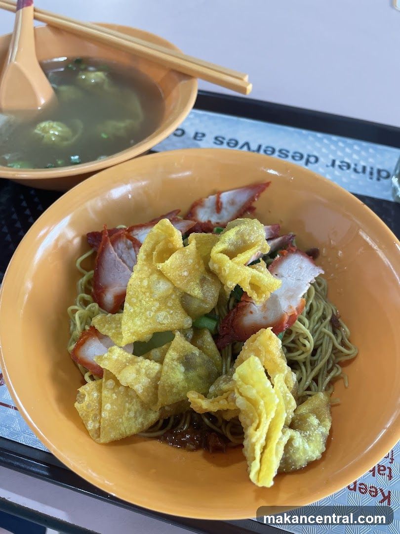 Noodles with Char Siu and Wontons