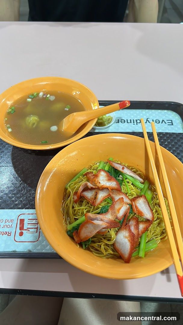Noodles with Char Siu and Wonton Soup
