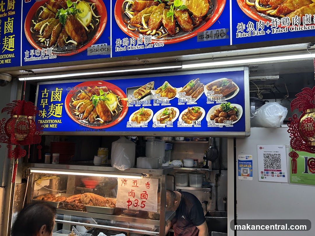 Food Stall Menu