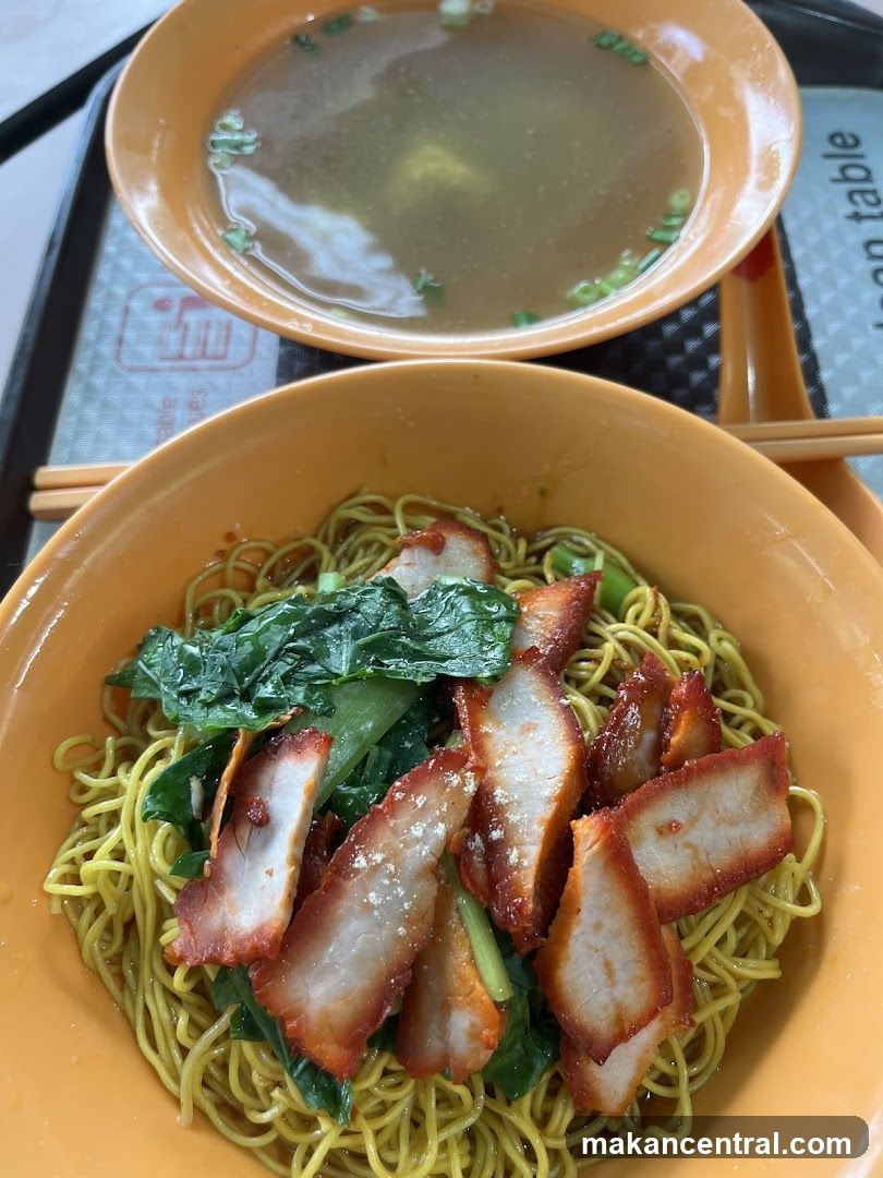 Noodles with Char Siu and Soup