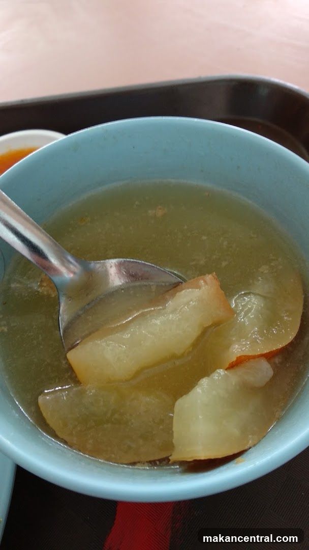 Soup with Sliced Ingredients