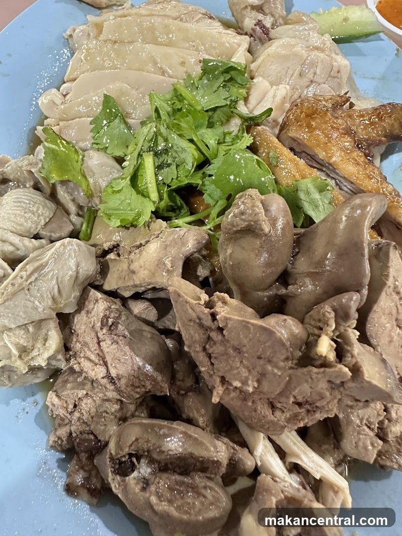 Hainanese Chicken Rice Platter