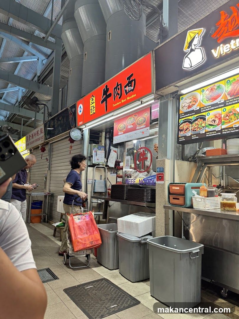 Food Stall with Beef Noodles