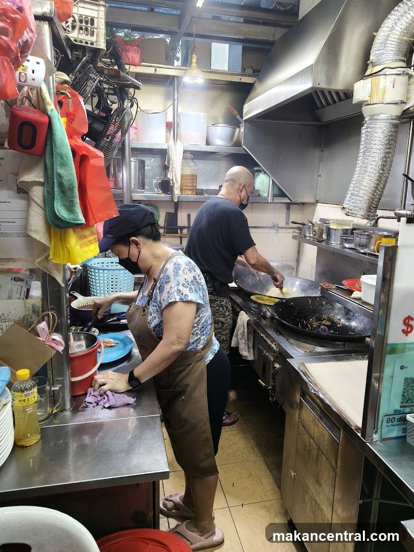Kitchen Staff Preparing Food