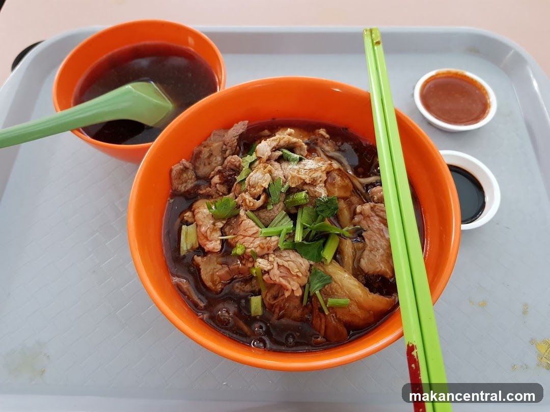 Beef noodle soup