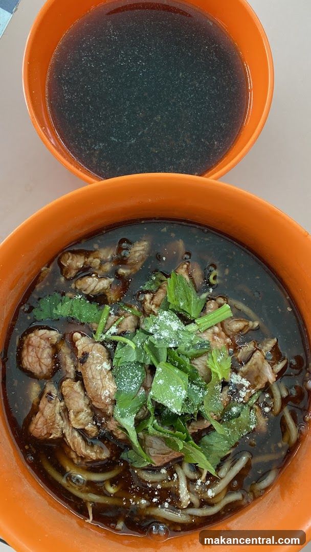 Beef noodle soup