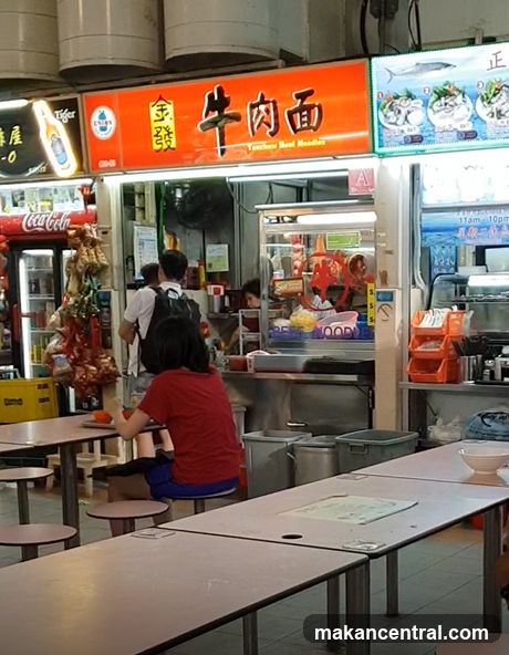 Yeow Chew Beef Noodles Stall