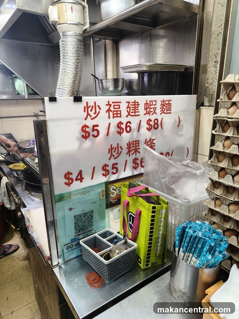 Food Stall Menu