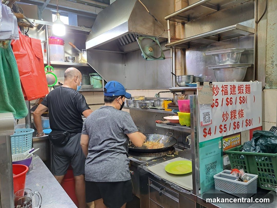 Kitchen Scene with Menu